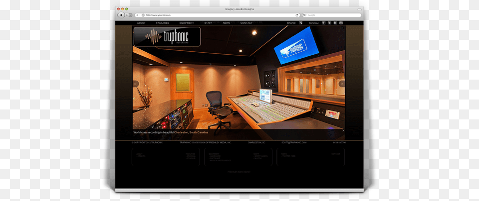 Truphonic Recording Studios Recording Studios In Charleston Sc, Hardware, Monitor, Computer Hardware, Screen Free Png Download