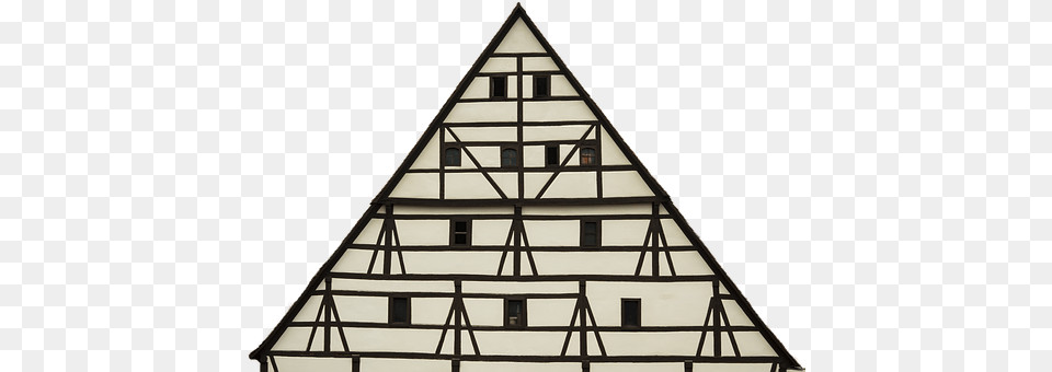 Truss Triangle, Architecture, Building, Clock Tower Png Image