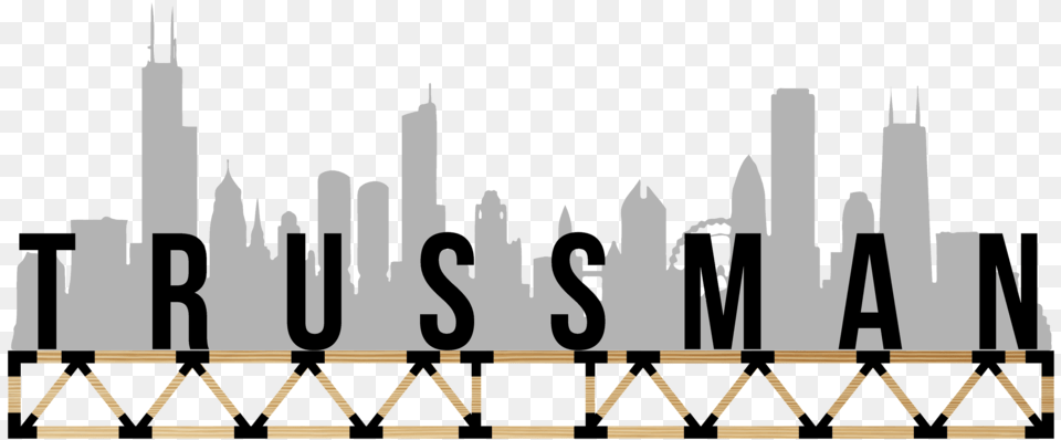 Trussman Logo Skyline, Text Free Png Download