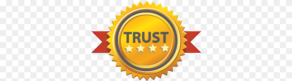 Trust Badge Universal Full Range Ph 1 14 Strips 200 Strips, Gold, Logo, Symbol Free Png