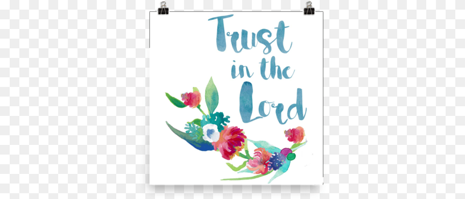 Trust In The Lord Erhalten Sie Ihm Mdchen Aquarell Runder Aufkleber, Greeting Card, Envelope, Mail, Pattern Png