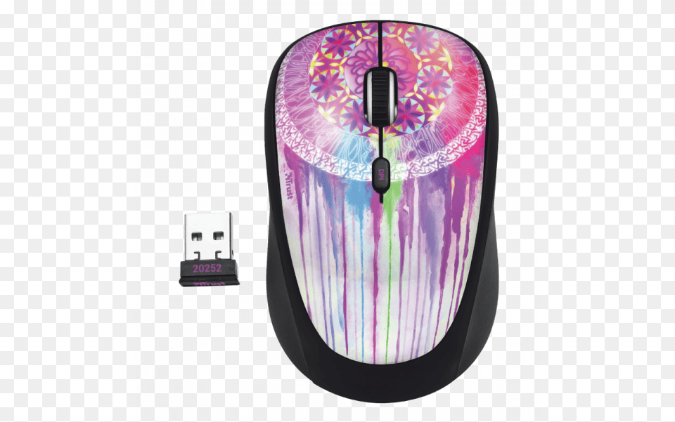 Trust Yvi Dream Catcher Wireless Mouse Raton Inalambrico Trust, Computer Hardware, Electronics, Hardware, Monitor Free Png