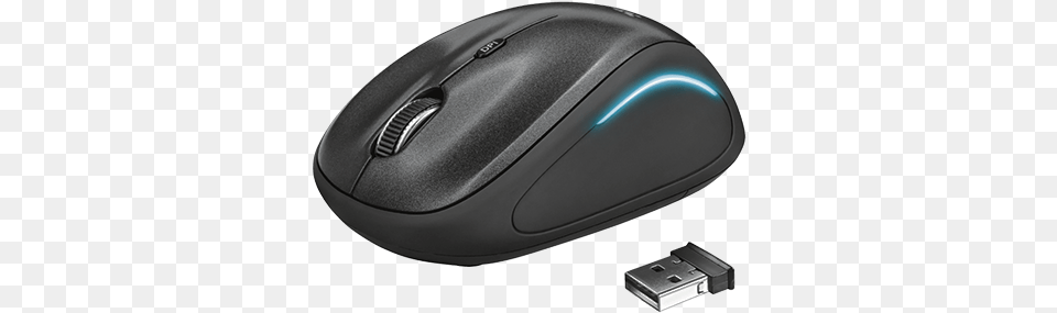 Trust Yvi Wireless Mouse Black Kablosuz Fare, Computer Hardware, Electronics, Hardware Png