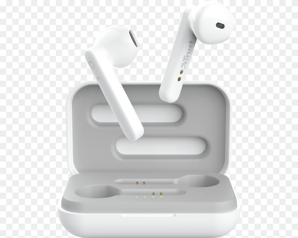 Trustcom Primo Touch Bluetooth Wireless Earphones White Trust Earphones, Electronics, Hardware, Bathroom, Indoors Png