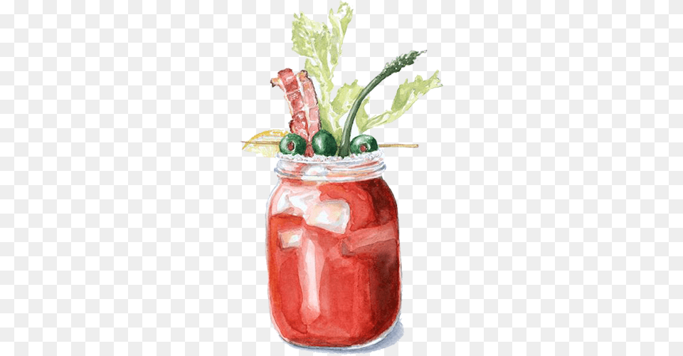 Trusted Brand Icanvas It39s Brunch O39clock Somewhere Art, Jar, Food, Ketchup Png