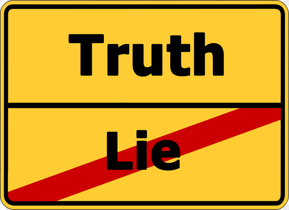 Truth And Lie Sign Clipart, Symbol, Road Sign, Dynamite, Weapon Png Image