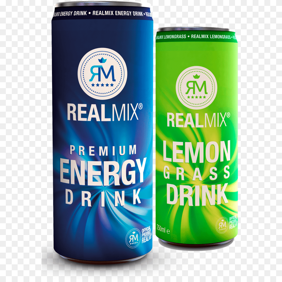 Try It And You Will Understand Why We Called It A Premium Realmix Energy Drink, Can, Tin Free Transparent Png