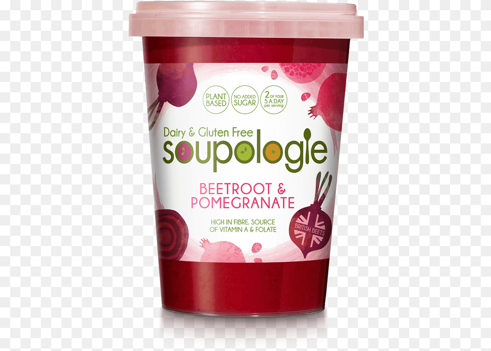 Try Our Beetroot And Pomegranate Soup Today Grape Juice, Dessert, Food, Yogurt, Cream Png