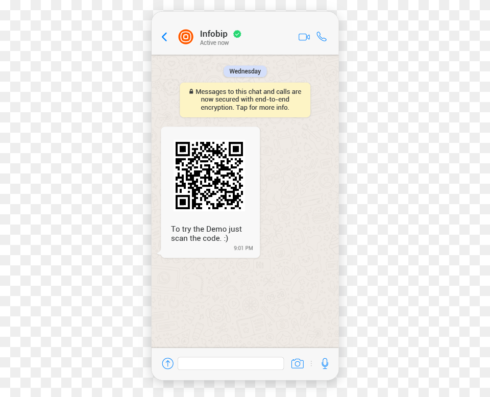 Try The Demo Whatsapp Message Preview Ilir Bajri Beyond 1997 Repiano, Text, Qr Code, Page Png