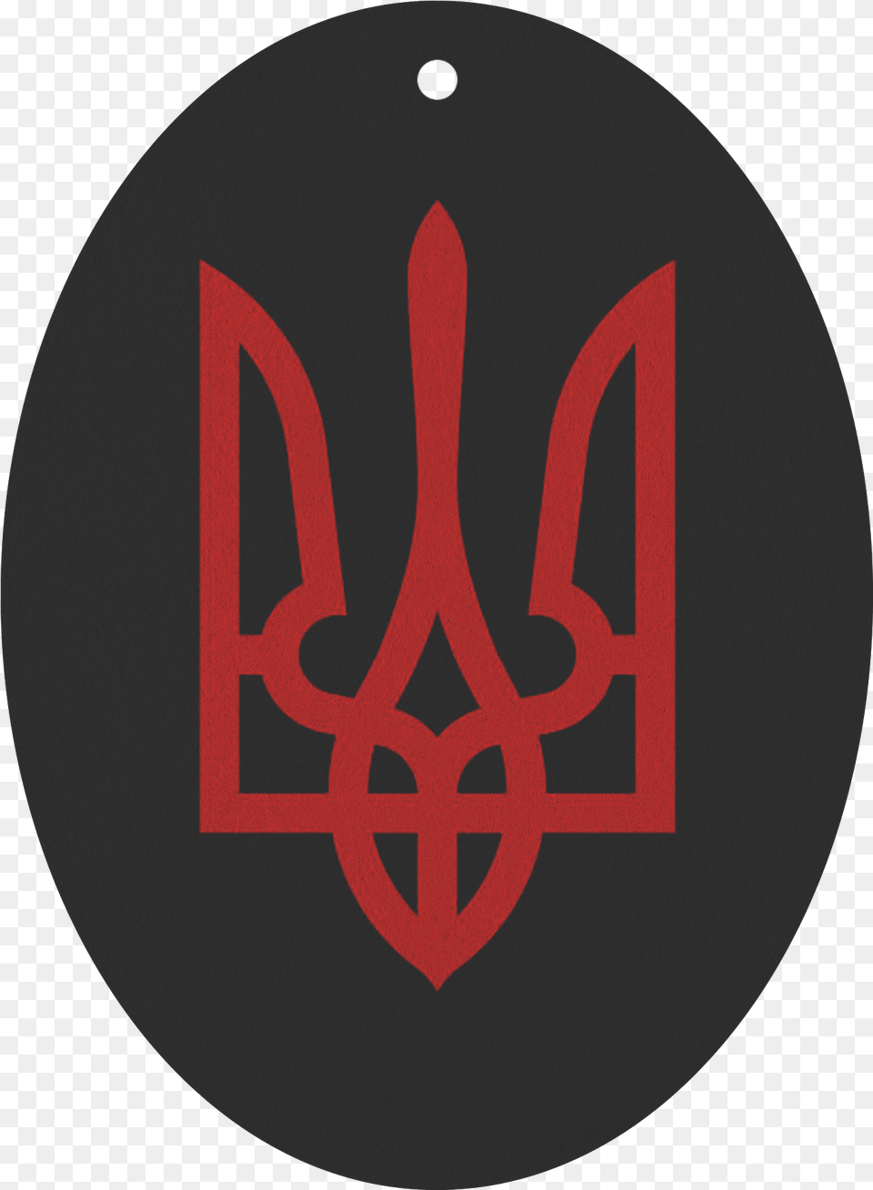Tryzub Red Car Air Freshener Pack Of 3 Ukraine Coat Of Arms, Weapon, Logo Free Png Download