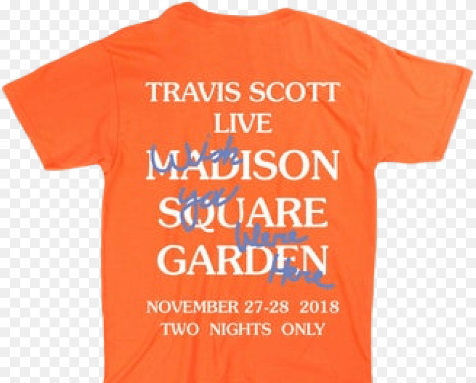 Ts Astroworld Madison Square Garden Tour Tee Marie Laforet Les Vendanges, Clothing, T-shirt, Shirt Png Image
