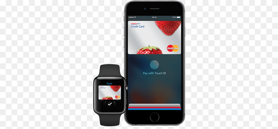 Tsb And Tesco Bank Now Support Apple Pay Apple Pay Secure Chip, Mobile Phone, Electronics, Phone, Berry Free Png Download