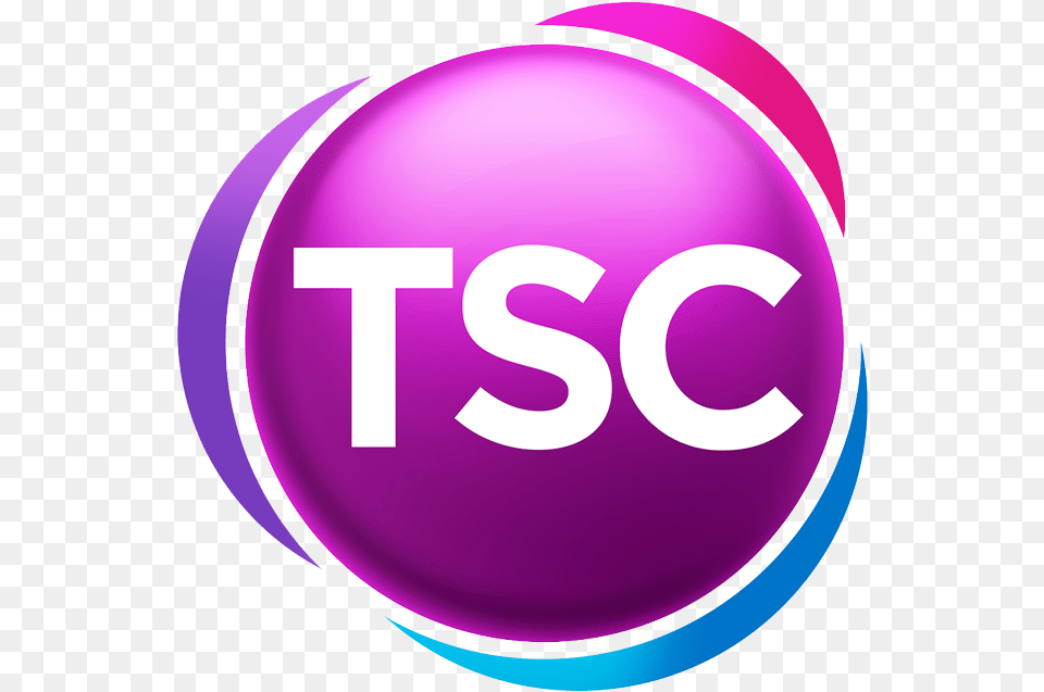 Tsc Logo Shopping Channel Logo, Purple, Sphere, Symbol, Disk Png Image
