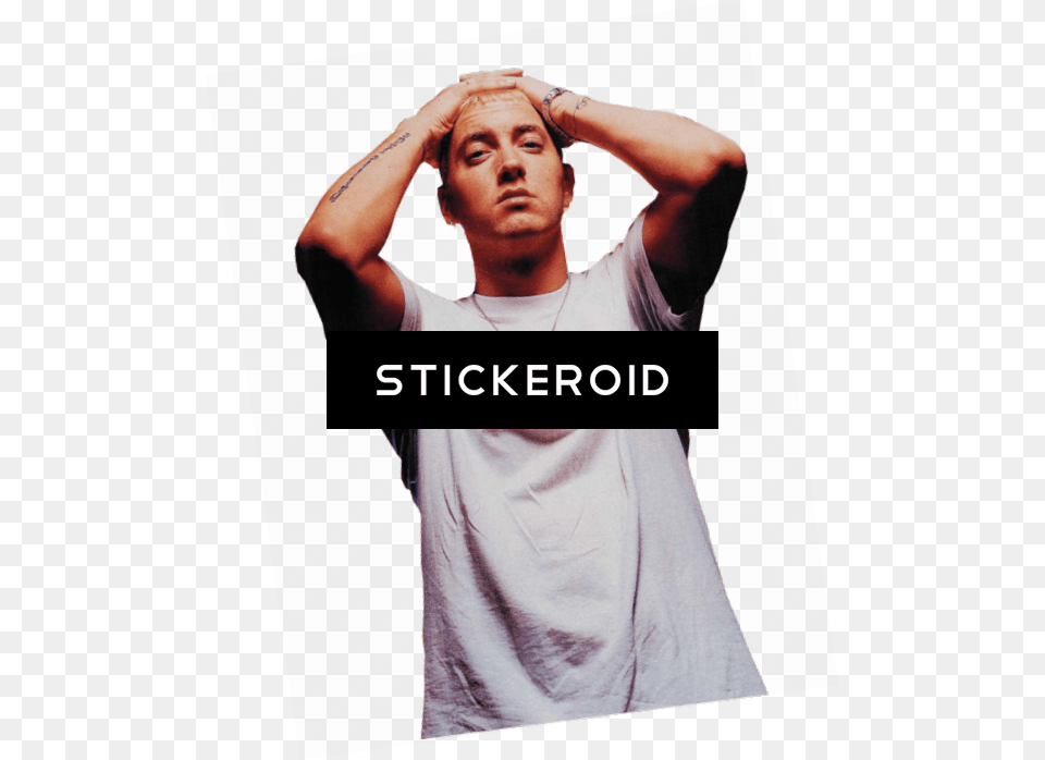 Tshirt Eminem, T-shirt, Clothing, Person, Man Png