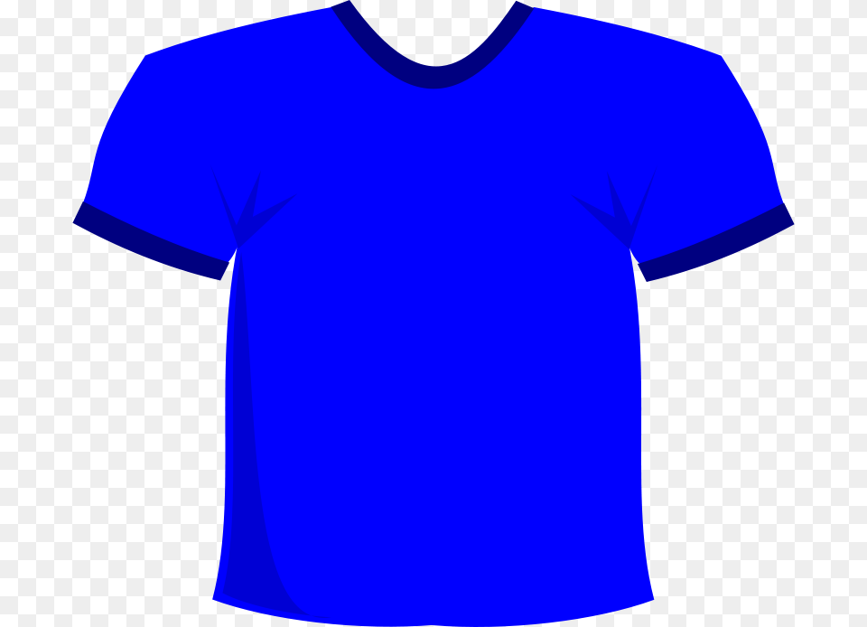 Tshirtblue, Clothing, T-shirt, Shirt, Person Png Image