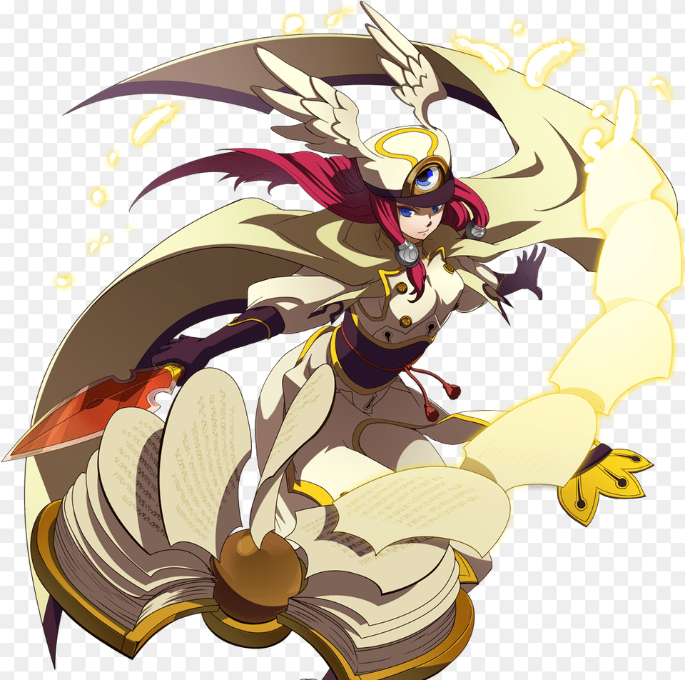 Tsubaki Yayoi From Blazblue Alter Memory Tsubaki Yayoi, Book, Comics, Publication, Baby Free Png