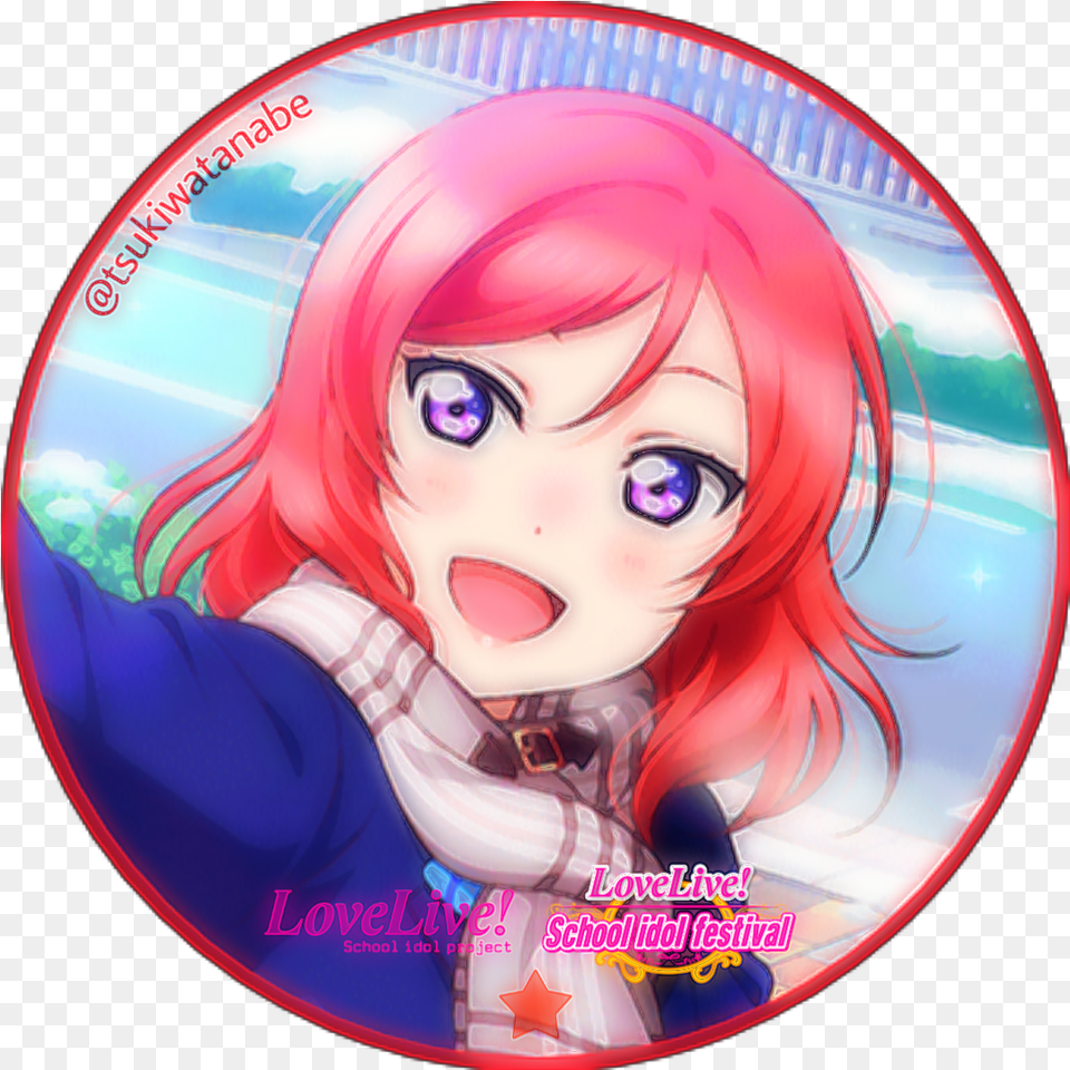 Tsuki Watanabe Nishikino Maki, Baby, Person, Face, Head Png Image