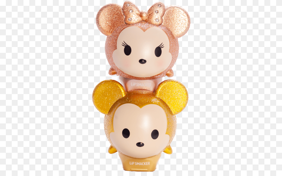 Tsum Duo Glitter Rose Gold Mickey U0026 Minnie Lip Smacker Tsum Tsum Lip Smacker, Toy, Plush Png Image