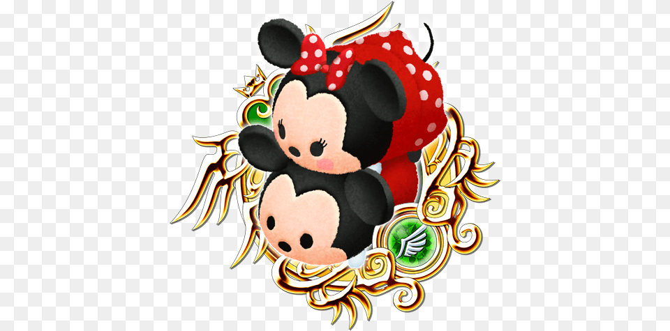 Tsum Mickey Minnie Kingdom Hearts Union X Ian, Plush, Toy Png