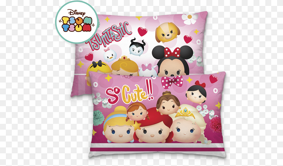 Tsum Tsum, Cushion, Home Decor, Pillow, Baby Free Png Download