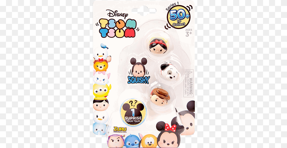 Tsum Tsum 4 Pack, Nature, Outdoors, Snow, Snowman Free Transparent Png