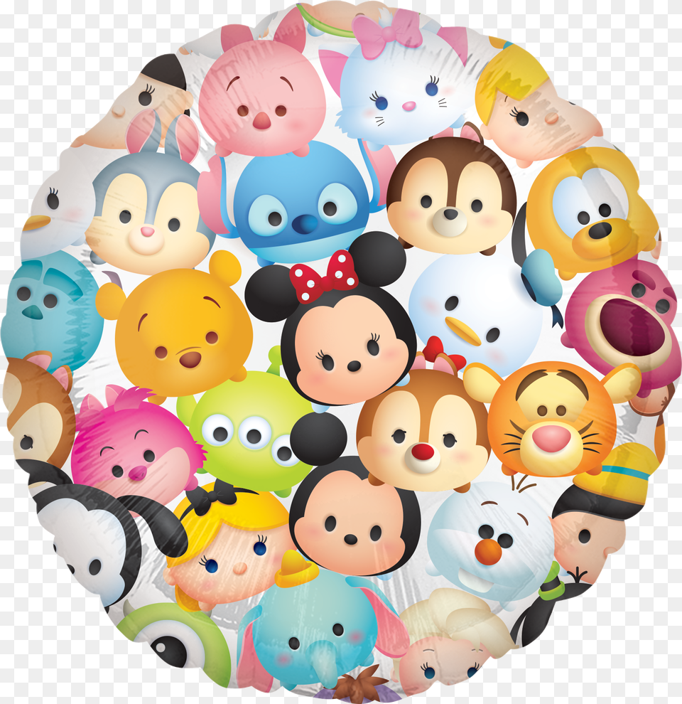 Tsum Tsum Balloons, People, Person, Food, Sweets Free Png Download