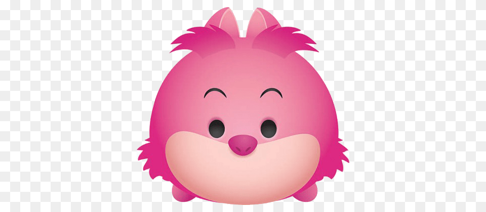 Tsumtsum Disney Fat Head Cheshire, Piggy Bank Free Transparent Png