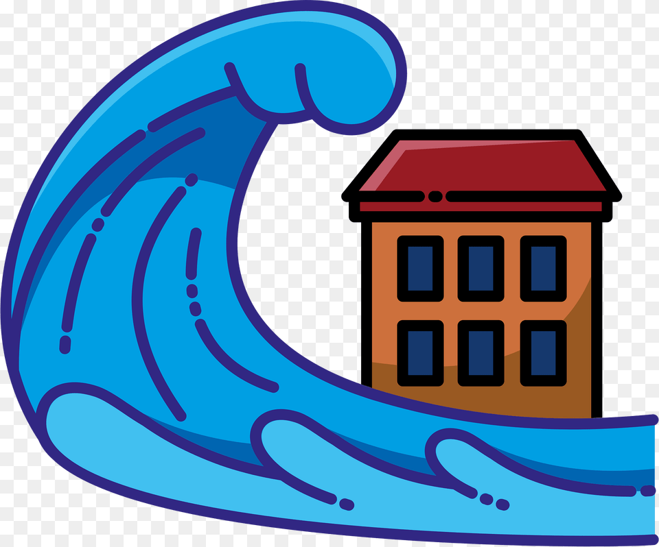 Tsunami Clipart, Neighborhood, Outdoors, Sea, Water Free Png Download