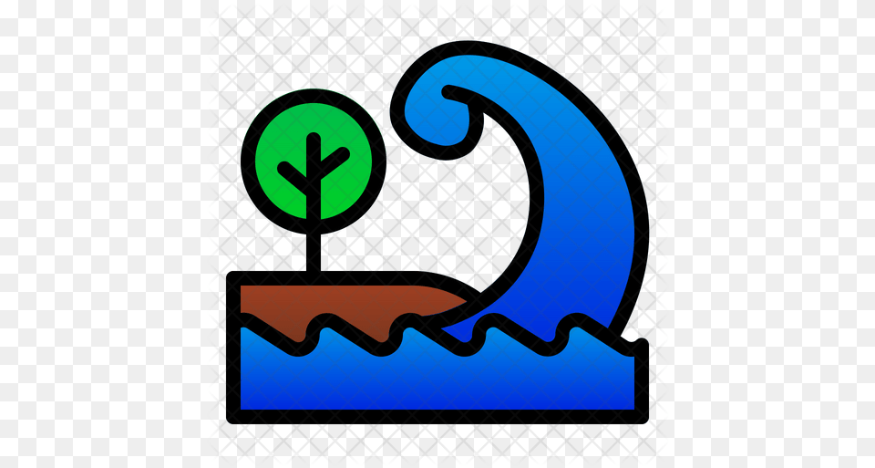 Tsunami Icon Horizontal, Logo, Symbol, Blackboard, Number Free Png