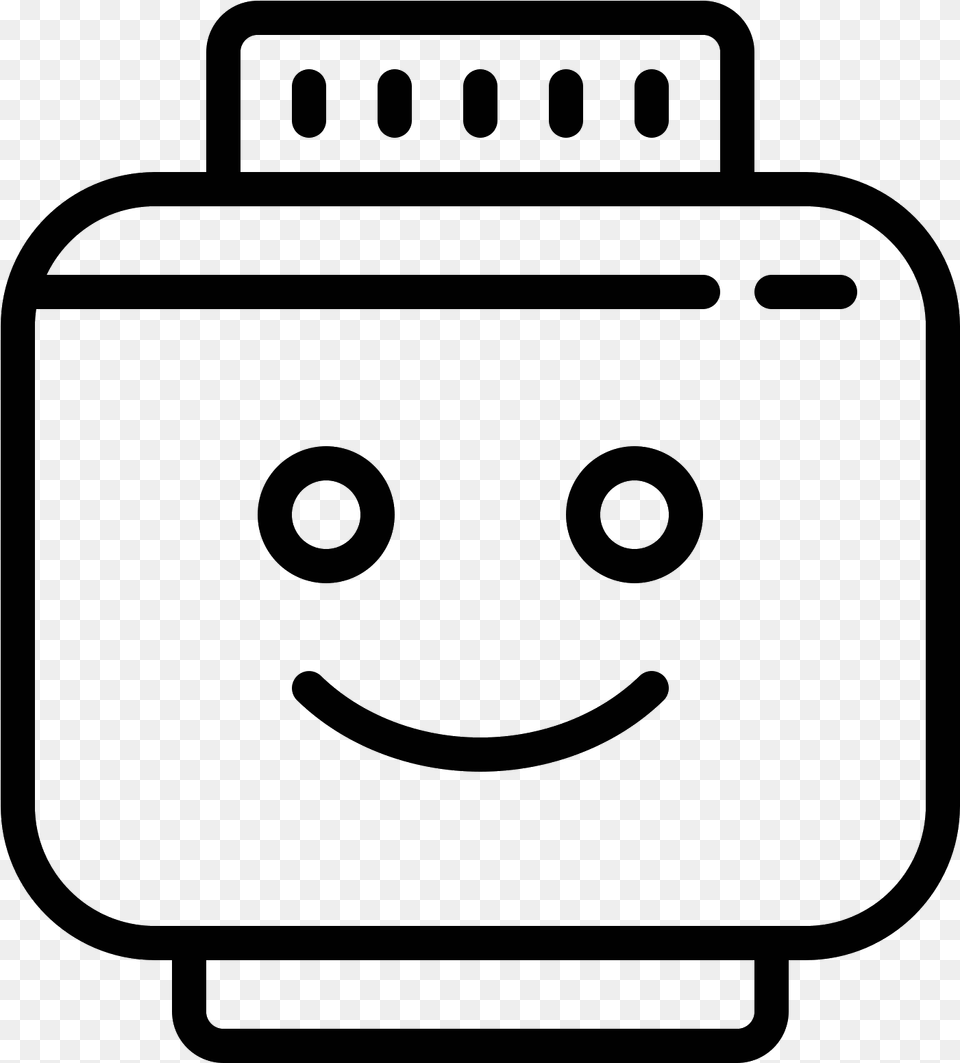 Tte De Lego Icon, Gray Png