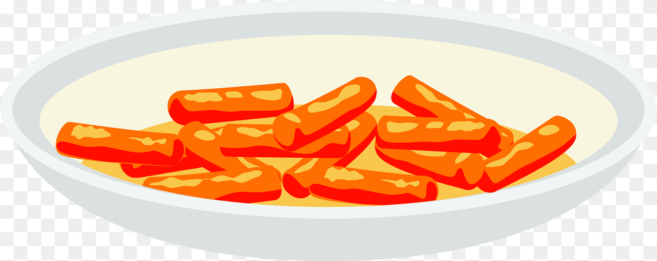 Tteok Bokki Food Clipart, Bowl, Ketchup, Fries, Dynamite Png Image