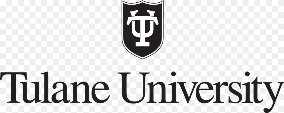 Tu Shield In Black Centered Over Tulane University Tulane University, Logo Png Image