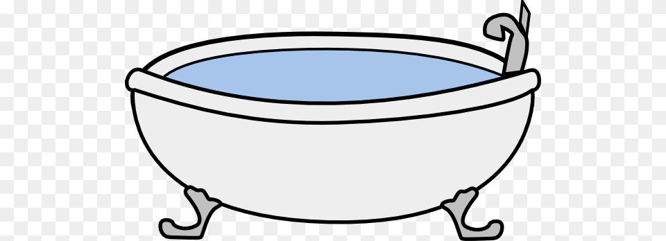 Tub Clipart, Bathing, Bathtub, Person Png Image