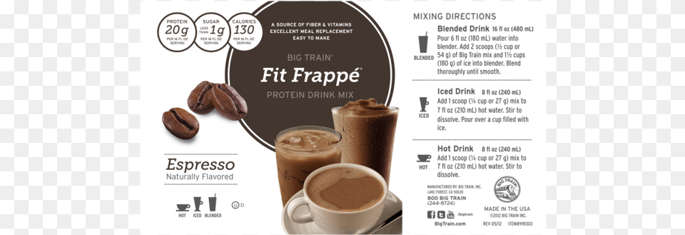 Tub Label Fit Frappe Espress Frappe Label, Cocoa, Cup, Dessert, Food Png Image