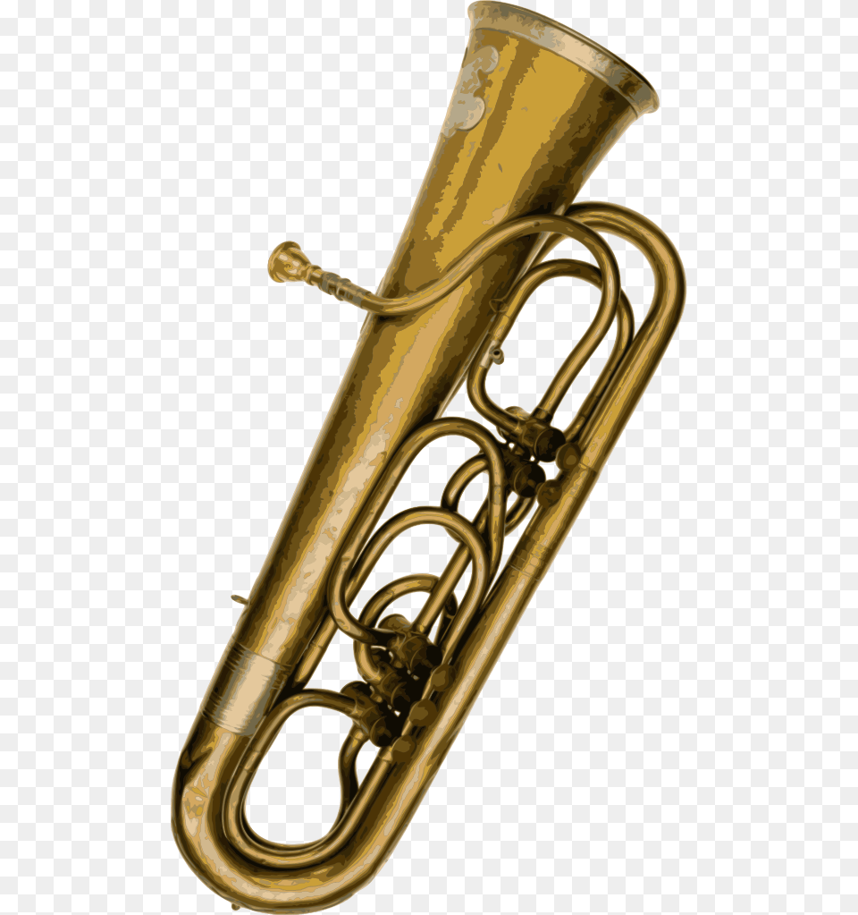 Tuba Berliner Pumpen, Brass Section, Horn, Musical Instrument, Flugelhorn Png Image