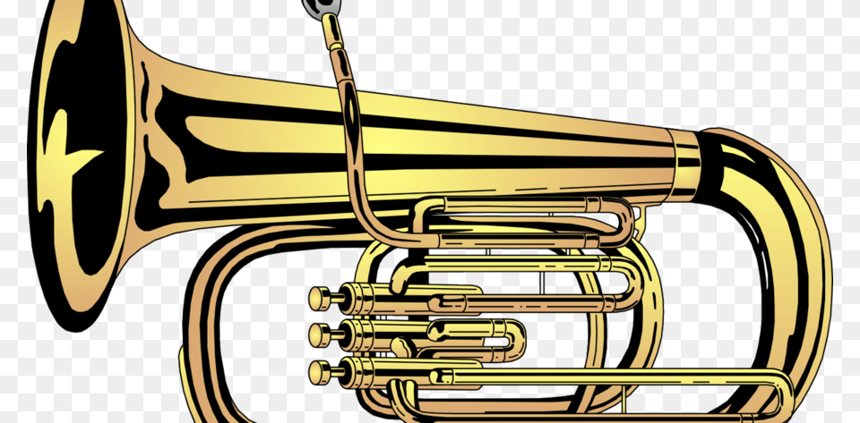 Tuba Clipart Tuba Brass Instruments Clip Art Tuba Ornament Round, Musical Instrument, Brass Section, Horn, Car Free Png Download