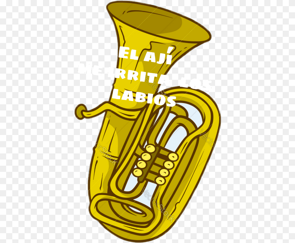 Tuba Freetoedit Tuba Cartoon, Brass Section, Horn, Musical Instrument, Ammunition Png Image