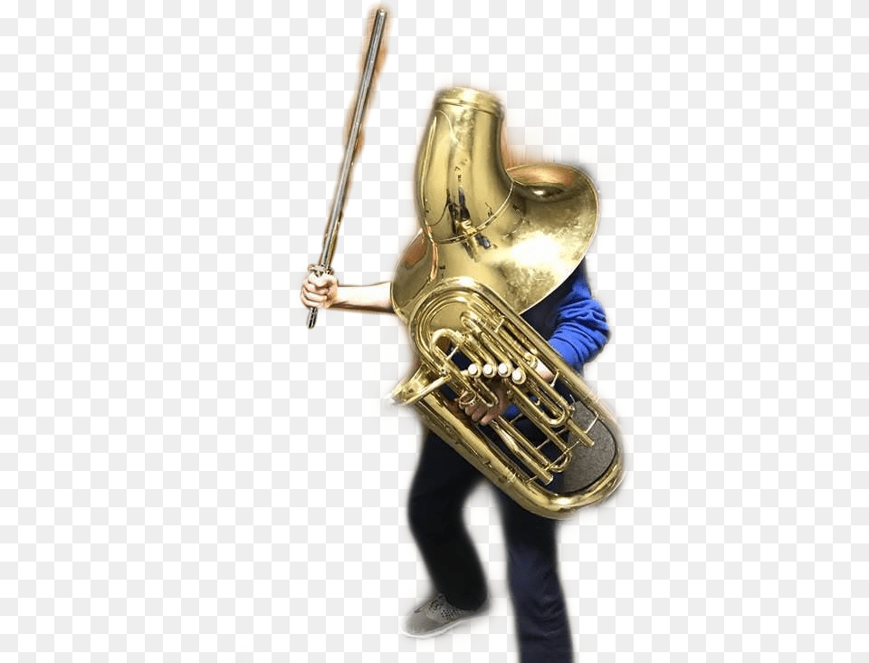 Tuba Freetoedit You Have Committed Crimes Against Jazz, Brass Section, Horn, Musical Instrument, Sword Png