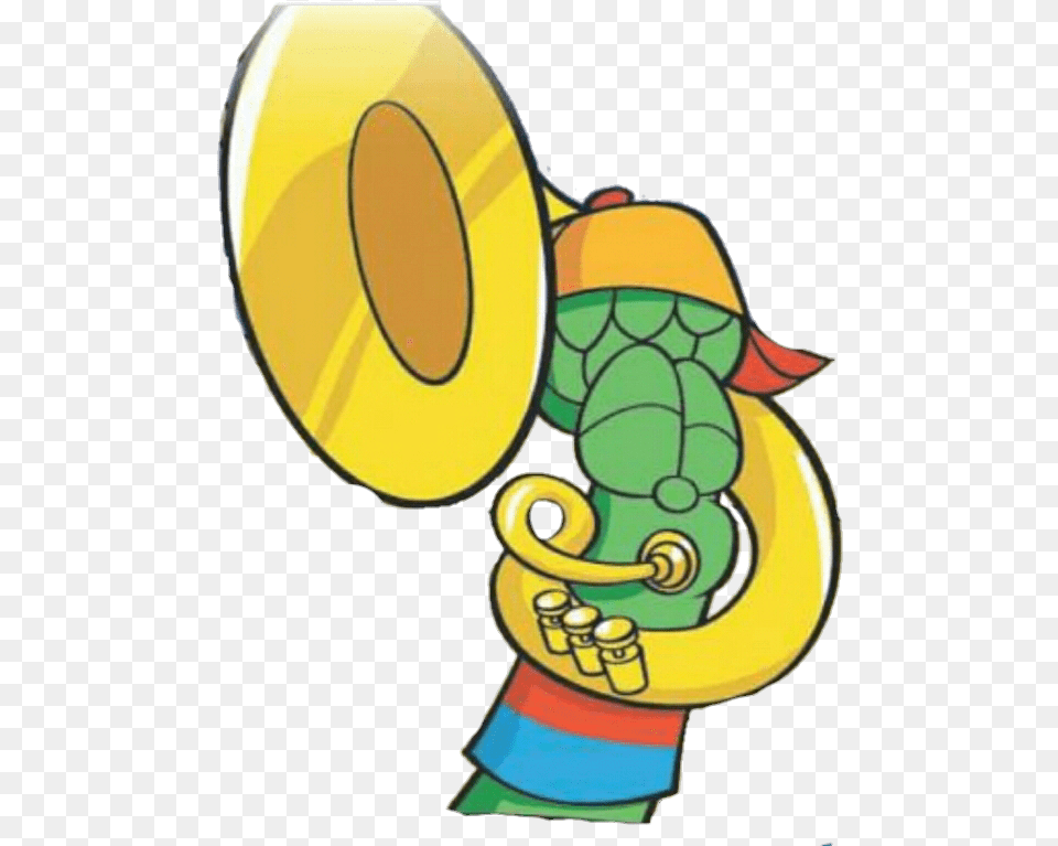Tuba Junior Asparagus Sousaphone Clip Art Junior Asparagus Sousaphone, Brass Section, Horn, Musical Instrument, Text Free Png Download