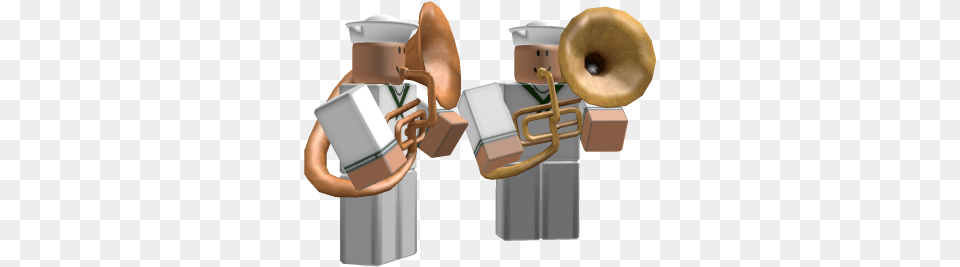 Tuba Players Roblox Illustration, Brass Section, Horn, Musical Instrument, Box Free Png Download