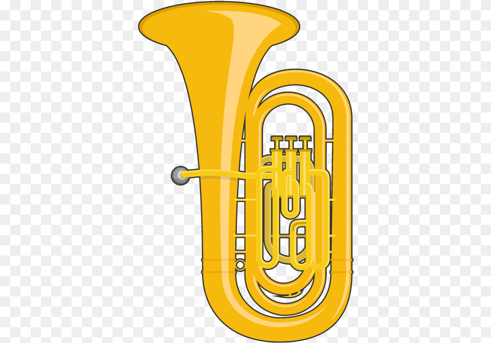 Tuba Vertical, Brass Section, Horn, Musical Instrument Png