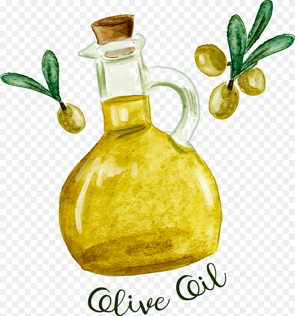 Tubac Olive Oil Celebrating 10 Years 50 Olive Oil Watercolor, Cooking Oil, Food Png Image