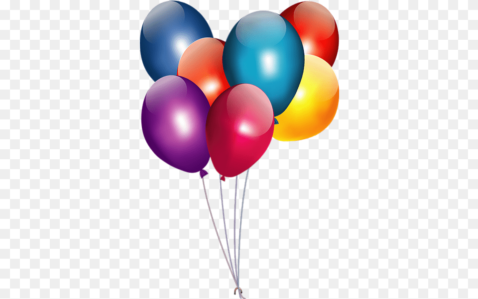 Tube Ballons Multicolores Clipart Birthday Balloons Balloon Free Png
