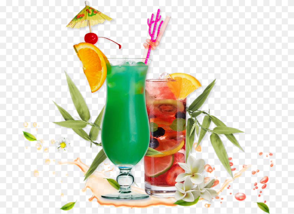 Tube Boisson Cocktail Cocktail, Alcohol, Beverage, Mojito, Plant Free Png