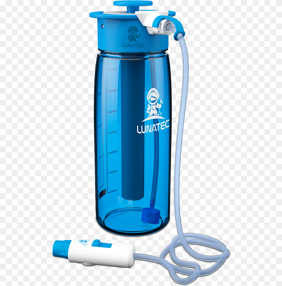 Tube Extension Lunatec Aquabot Water Bottle, Water Bottle, Shaker Png Image