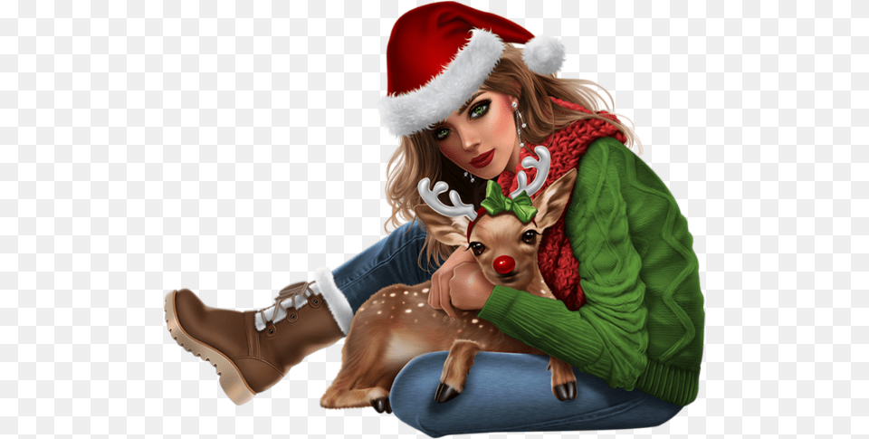 Tube Femme Noel, Clothing, Shoe, Footwear, Adult Png