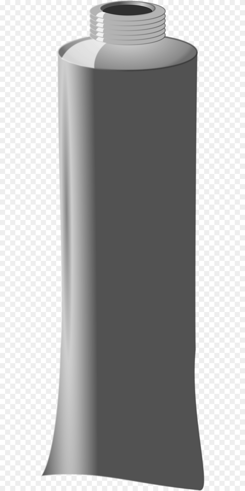 Tube Grayscale Clipart, Aluminium, Cylinder, Bottle, Shaker Free Png