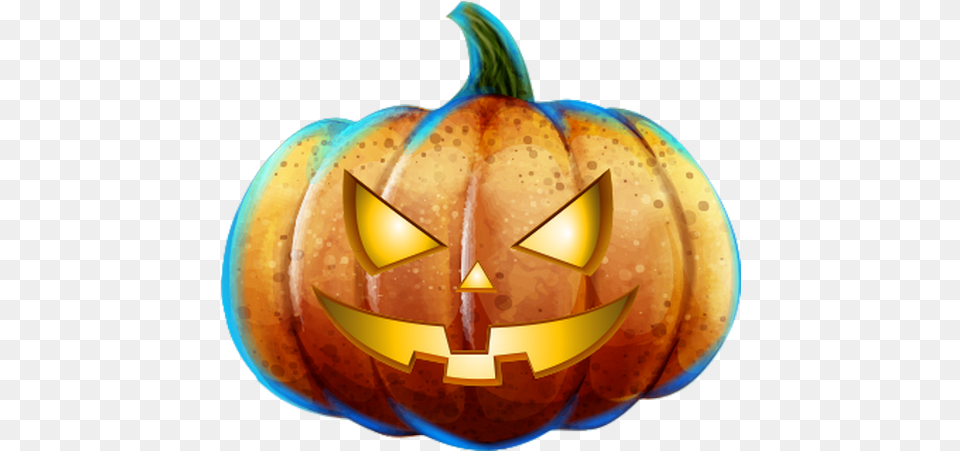 Tube Halloween Citrouille Pumpkin Clipart, Food, Plant, Produce, Vegetable Free Png Download