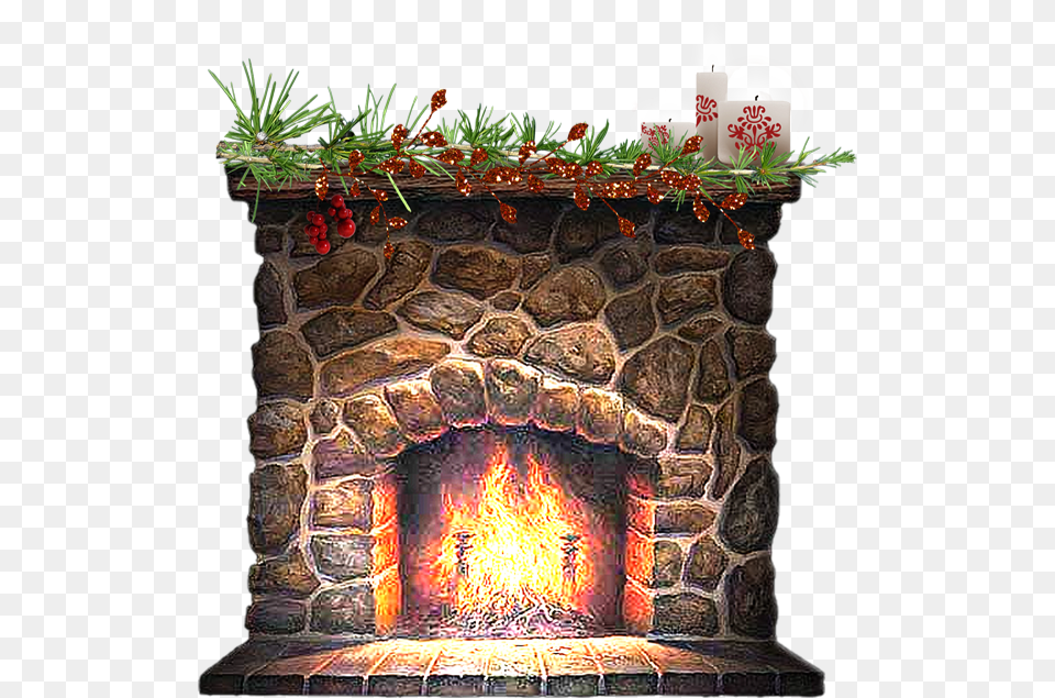 Tube Hiver Nol Hearth, Fireplace, Indoors, Bonfire, Fire Free Png Download