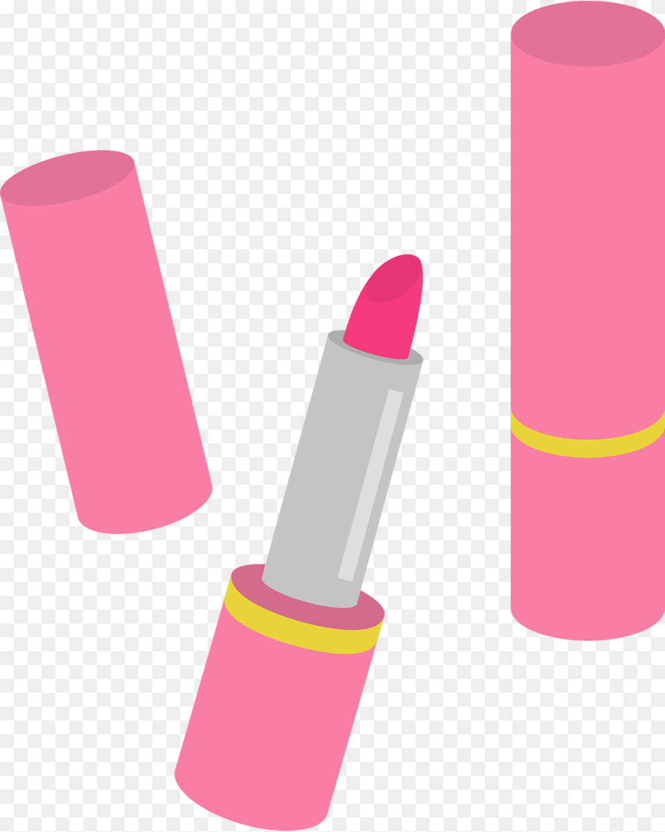 Tube Of Pink Lipstick Clipart, Cosmetics Free Png Download